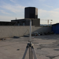 Detector de Drones Fijo de Baja Altitud de Fácil Despliegue, Dispositivo de Detección Anti-UAV de 10km/30km con Cobertura de 360° y Más de 50 Objetivos