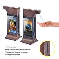 Tablet PC Mini Android Layar Ganda 7 Inci Wifi Populer 2021 untuk Menu Restoran Digital dengan Dispenser Pembersih