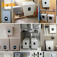 Batterie LiFePO4 Suntik empilable 300Ah 48V/51.2V 5-10kW AC intelligente RS485 RS232 pour système ESS domestique, hybride, hors réseau, murale, CAN