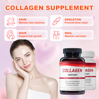 Capsules et poudre éclaircissantes pour la peau au collagène pour le soutien de l'éclat Formule naturelle OEM ODM Supply