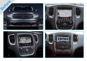 Estilo Tesla para DODGE Durango 2010-2020 <span class=keywords><strong>Android</strong></span> 14 pantalla Vertical navegación GPS para coche reproductor Multimedia ESTÉREO AUTOMÁTICO cinta de Radio - Product Image 6
