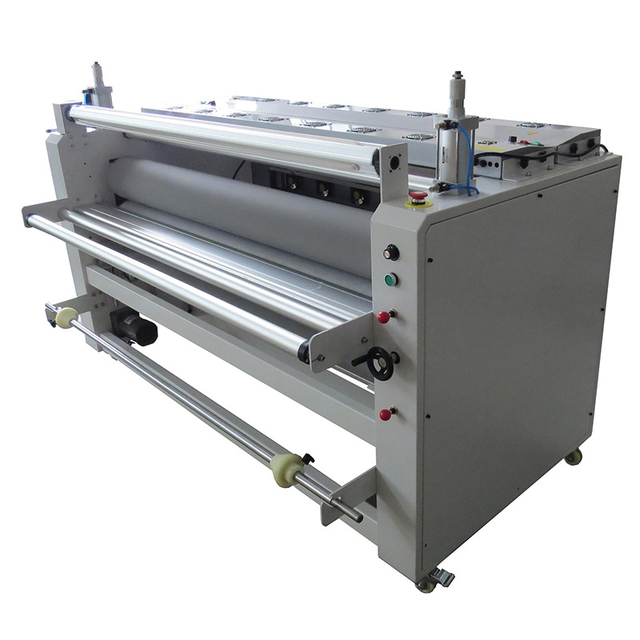 1800 Industrial Fabric Automatic Leather Film Laminating Machine Glazing Polishing Printer Machine