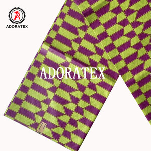 Tissu africain Ankara, gaufrage véritable bloc imprimés, cire design <span class=keywords><strong>bazin</strong></span> 3D, vente en gros, nouvelle collection 2020 - Product Image 2