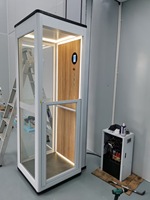 Nouvel ascenseur résidentiel à 3 étages avec capacité de charge de 300kg monte-escalier hydraulique pour hôtels et commerce de détail