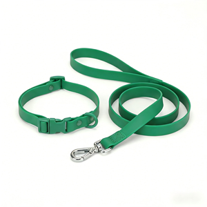 Conjunto de Correa y Collar para Perro de PVC Impermeable de Lujo, Correa Ajustable con Logotipo Personalizado para Perros Pequeños, Medianos y Grandes, Fabricante <span class=keywords><strong>OEM</strong></span> - Product Image 2