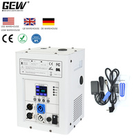 Machine à étincelles 750W pour scène de mariage, couleur blanche, 2 pièces, machine à étincelles froides sans fil avec flight case