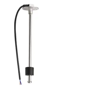 Sensor de flotador de combustible 240-33 con indicador de nivel de combustible de 52mm, indicador de nivel de tanque de aceite LED de 7 colores para barco marino, coche, camión, vacío a completo