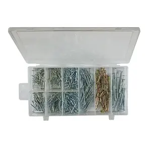 Goed Ontworpen 550Pcs Hardware Carbon Staaldraad Nail Assortiment