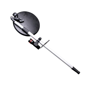 Portable <b>Acrylic</b> Under Vehicle Convex Inspection <b>Mirror</b> With Wheel and Torch for Security Inspection - Product Image 2