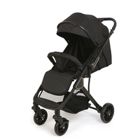 Poussette légère en lin pour nouveau-né, cadre en alliage d'aluminium, capacité de 20 kg, design multifonctionnel, pliable, fonction assise et inclinable