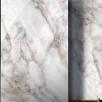 Carrelage en marbre de luxe en gros, grande taille 600*1200mm, salon, hall d'hôtel, carrelage de sol poli, carrelage en céramique en porcelaine émaillée