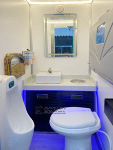 畅销淋浴移动浴室带卫生间移动卫生间户外便携式淋浴卫生间带轮子豪华中国制造 - Product Image 6