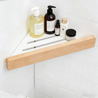 Étagère de salle de bain dorée avec panier de rangement, support adhésif, porte-serviettes, armoire, penderie, organisateur et rangement noir avec poignée