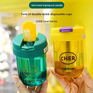 Garrafa de Água Plástica de 300ML com LOGO Personalizado para Presentes, Copo Ecológico para Fitness, Esportes e Caminhadas ao Ar Livre - Product Image 2