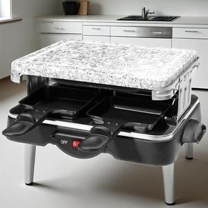 Parrilla <span class=keywords><strong>de</strong></span> barbacoa casera Parrilla <span class=keywords><strong>de</strong></span> barbacoa <span class=keywords><strong>de</strong></span> interior sin humo Barbacoa eléctrica Estilo coreano Parrilla eléctrica antiadherente - Product Image 4