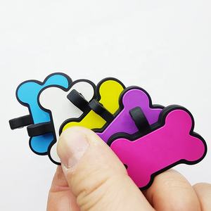 Grosir Logo Kustom Dua Sisi Penuh Warna Cetak Silikon Hewan Peliharaan Kucing Anjing Tanda Id Pvc Warna Bundar <span class=keywords><strong>Tag</strong></span> Anjing - Product Image 5