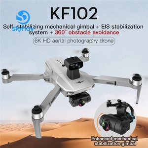 <span class=keywords><strong>KF102</strong></span> MAX Télécommande GPS 800M Double Caméra <span class=keywords><strong>4K</strong></span> à Flux Optique Stabilisateur EIS à 3 Axes Transmission 5G - Product Image 6