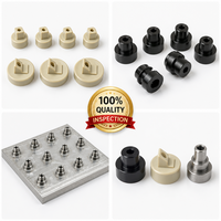Pièces usinées CNC de haute précision sur mesure en acier inoxydable, aluminium, PEEK, POM – Services de fraisage, perçage et tournage pour le secteur médical et aérospatial