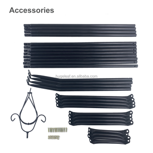 Enrejado de Jardín de Rosas, Soporte de Crecimiento Independiente para Exteriores, Obelisco de Metal para Plantas Trepadoras - Product Image 4