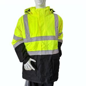 Chaqueta DE SEGURIDAD Chaqueta reflectante amarilla Ropa de construcción Chaquetas Sudadera Ropa DE SEGURIDAD reflectante de alta visibilidad - Product Image 4