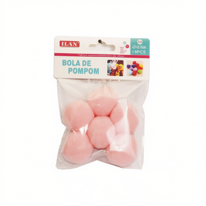 Palline di Paillettes Ilan 3,5 Cm Colore Pesca, Materiali per Artigianato - Product Image 1