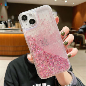 Coque de téléphone personnalisée avec paillettes liquides brillantes flottantes pour <span class=keywords><strong>iPhone</strong></span> 17 Pro 16, coque de téléphone avec paillettes liquides - Product Image 6
