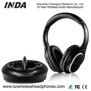 <span class=keywords><strong>Casque</strong></span> sans fil supra-auriculaire DA998 2.4G avec station de charge Type-C, autonomie de 10 à 15 heures pour ordinateur, téléviseur et détecteur de métaux - Product Image 3