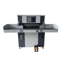 Machine à découper le papier hydraulique HP8210 de grande capacité, 820 mm, guillotine à commande programmée avec écran tactile de 15,6 pouces