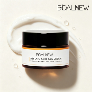 Crème Visage OEM 14% Acide Azélaïque Anti-acné, Éclaircissante, Traitement des Cicatrices Cutanées, Rafraîchissante, Estompe les Cicatrices et les Taches Brunes - Product Image 1