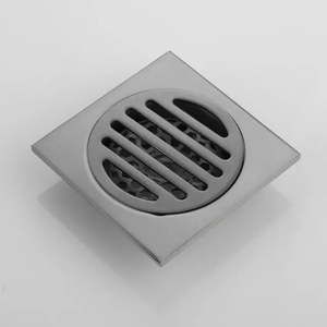 สไตล์โมเดิร์น4นิ้วชั้นทองเหลืองสี่เหลี่ยมระบายน้ำสำหรับห้องน้ำระเบียงโรงแรม - Product Image 4