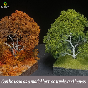 Modelo pequeño de árbol de hierba para escena, mesa de arena, diseño de tren de construcción - Product Image 4