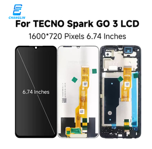 Écrans LCD de remplacement en gros pour téléphones mobiles Tecno Spark Go 3 KN3 Pop 20 X Spark 50 Itel A200 – Écran tactile haute luminosité - Product Image 3