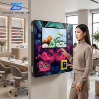 Máquina Expendedora de Pestañas de Pared con Pantalla Táctil de 15.6 Pulgadas, Dispensador de Pestañas Postizas, Pago con Tarjeta, WiFi, 4G, SDK, Compatible con ADA, Salón de Belleza