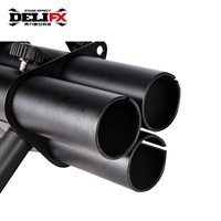 Support 3pcs Canons à confettis Sortie séparée ou simultanée Funfetti Shot Rechargeable 3 têtes Pistolet de fête Machine à confettis