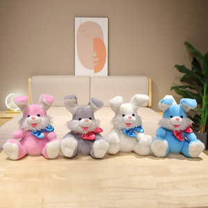 Conejito de Peluche Animado Interactivo, Juguete de Peluche Suave con Función de Esconde-Esconde, Canta con Orejas Móviles, Regalo de Pascua - Product Image 2