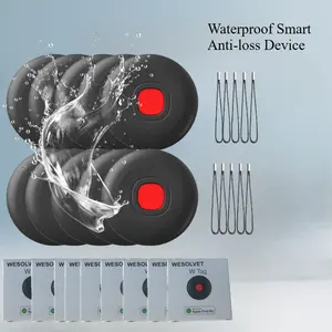WESOLVET MFI-Zertifiziertes Intelligentes Anti-Verlust-Gerät Schlüsselanhänger Langlebiger Kunststoff IOS-Telefonsystem-Kompatibel Find My IP67 Tracker - Product Image 5
