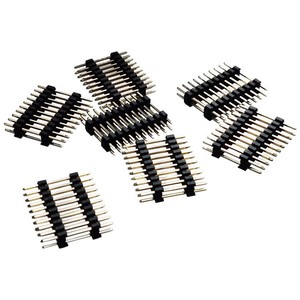 Custom 1.0mm 2.0mm 2.54mm Female <strong>Header</strong> <strong>Pin</strong> <strong>Header</strong> Male 2*2/3/4/5/6/7/8/9/10 20P 40P Total Height L24MM - Product Image 2
