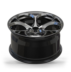 Rines <span class=keywords><strong>de</strong></span> Aleación Hyper Silver <span class=keywords><strong>de</strong></span> 5 Orificios con Diseño <span class=keywords><strong>de</strong></span> Trébol, 18 19 20 Pulgadas 5x112 5x120, Estilo Deportivo Italiano, Compatibles con Giulia Giulietta A4 - Product Image 2