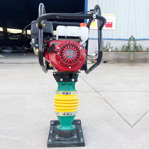 Compactador de Suelo Vibratorio a Gasolina con Motor de 5.0-6.5HP de Alta Potencia para Uso en Construcción - Product Image 6