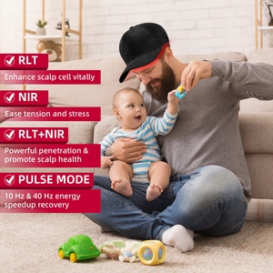 قبعة علاج بالضوء الأحمر بالأشعة تحت الحمراء 460nm 660nm 850nm قبعة علاج بالضوء الأحمر للشعر - Product Image 6