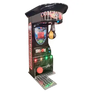 Münzbetriebene interaktive elektronische Boxmaschine Box-Schlagmaschine Arcade-Spielmaschine wird mit Boxhandschuhen geliefert