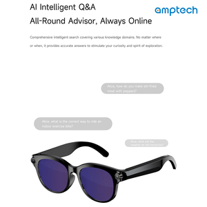 <span class=keywords><strong>Gafas</strong></span> Inteligentes con IA, Cámara de 8MP, Video 1080P y Fotos HD, Traducción en Tiempo Real, Llamadas con Cancelación de Ruido, Música, Lentes Fotocromáticas - Product Image 4