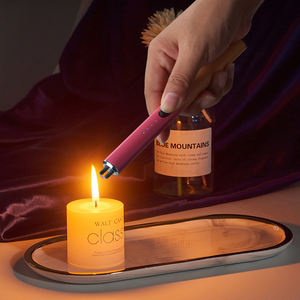 Briquet Électrique <span class=keywords><strong>Jetable</strong></span> Coupe-Vent à Batterie Lithium, Matériau Laqué, pour Cigarettes de Camping, Marque MRVI, Usine OEM/ODM - Product Image 1