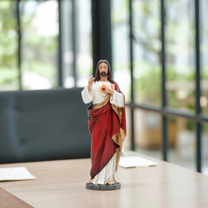 Cổ <span class=keywords><strong>3D</strong></span> Thánh Cha Jesus Christ thánh tim Công Giáo Tôn Giáo vẽ tay biểu tượng nhựa <span class=keywords><strong>Christian</strong></span> mô hình nghệ thuật mô hình - Product Image 3