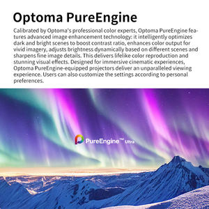 Projecteur laser Optoma UHZ528 4K Ultra Zoom Lens, UHD HDR, mode cinéaste, PureEngine 95% REC709, projecteur de cinéma maison - Product Image 3