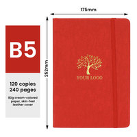 Thermisch Gebundenes Hardcover-Notizbuch 100 Dicke Papierseiten Blanko zum Skizzieren und Zeichnen Individueller Einband