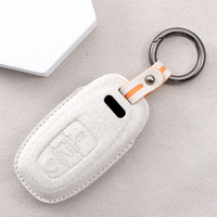 Coque de protection pour clé de voiture télécommandée Audi A4 B9 A5 A6 8S 8W Q5 Q7 4M S4 S5 S7 TT TTS TFSI RS sans clé