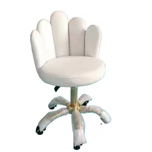 Chaise de salon de manucure moderne Chaise de technicien Salon de beauté Pédicure Tabouret de spa avec roues Chaise de salon à cinq doigts - Product Image 4