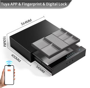 CEQSAFE電子デジタルデポジットスマートセキュリティ引き出し隠し金庫 - Product Image 3