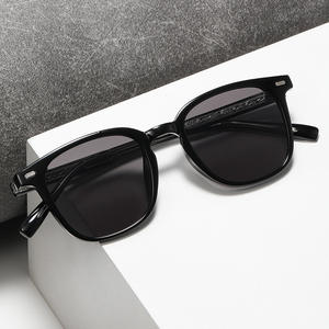 Nouvelles lunettes de soleil carrées pour hommes, monture noire en PC, protection UV400, pour la conduite en extérieur, transmittance classe 2 - Product Image 5